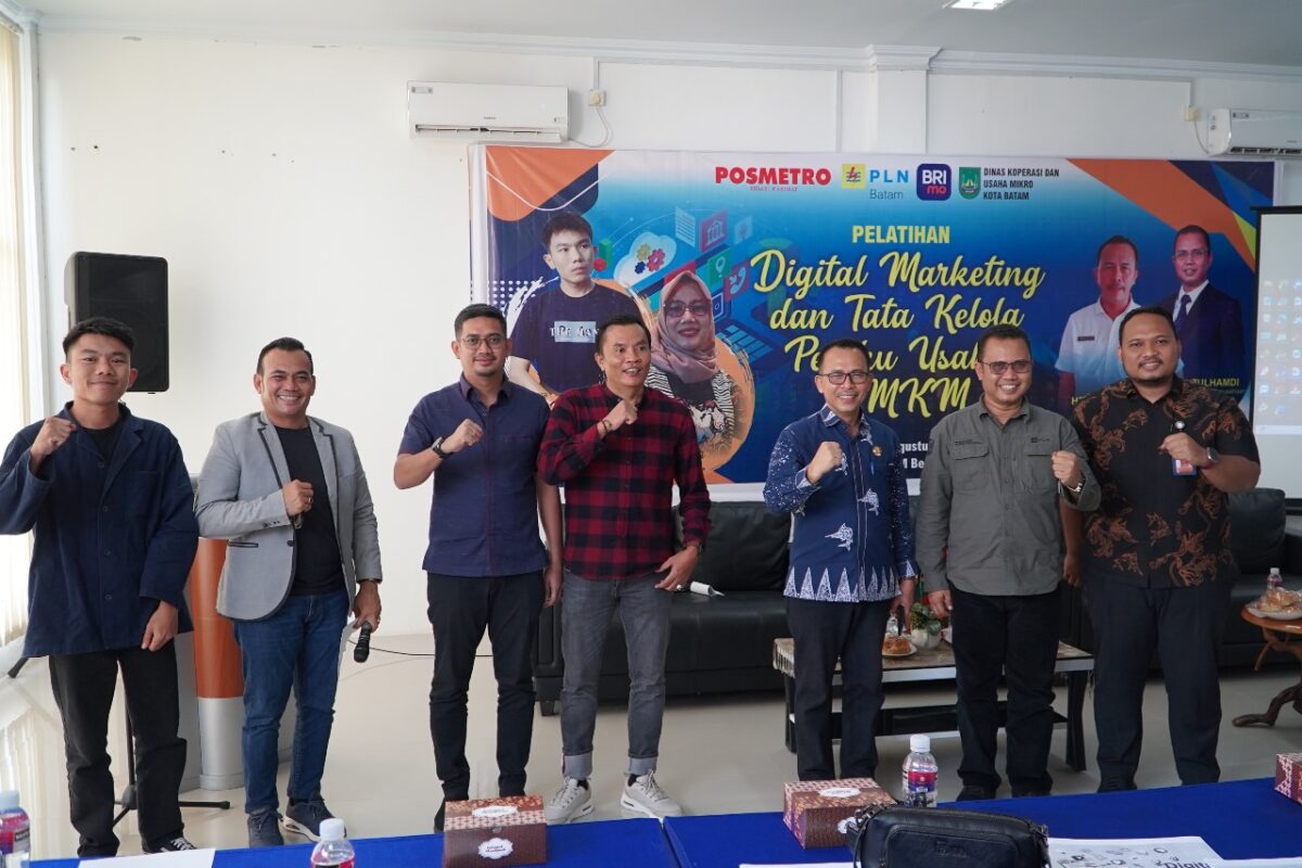 PLN Batam fasilitasi pelatihan digitial marketing pelaku UMKM Batam, Kamis (15/8). Foto:Dok/PLN