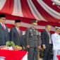Kalapas tengah ikut upacara HUT RI bersama Forkopimda. Foto:Istimewa