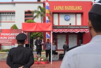Lapas Batam gelar upacara pengayoman. Foto:Istimewa