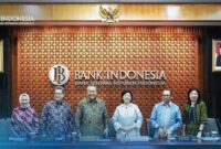 Gubernur BI Perry Warjiyo dalam konferensi pers hasil Rapat Dewan Gubernur (RDG) di Kantor BI, Rabu (21/8). Foto:Dok/BI