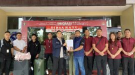 Imigrasi Batam  bantu Deportasi Buronan Pemerintah Asal Filipina. Foto:Dok/Imigrasi Batam