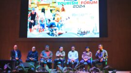 Gubernur Provinsi Kepri Ansar Ahmad gelar kegiatan Kepri Tourism Forum 2024 di Ballroom Aston Batam Hotel & Residence, Pelita Kota Batam, Kamis (22/8/2024) Matapedia6.com/Diskominfo