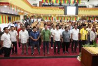 Anggota DPRD Kota Batam jalani persiapan pelantikan pengucapan sumpah di ruang Rapat Utama DPRD Batam, Rabu (28/8/2024). Matapedia6.com/ Dok DPRD