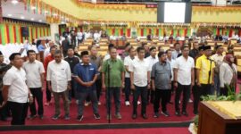 Anggota DPRD Kota Batam jalani persiapan pelantikan pengucapan sumpah di ruang Rapat Utama DPRD Batam, Rabu (28/8/2024). Matapedia6.com/ Dok DPRD