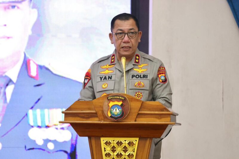 Kapolda Kepri Irjen Pol Yan Fitri Halimansyah