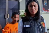 Kanit Perlindungan Perempuan dan Anak (PPA) Polresta Barelang, Ipda Shelin Angelina saat memberikan keterangan kepada awak media, Kamis (7/8/2024). Matapedia6.com/Luci