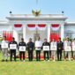 Presiden Republik Indonesia Joko Widodo menyambut Atlet Indonesia di Istana Merdeka, Jakarta, Kamis (15/8/2024). Sekaligus memberikan bonus kepada para Atlet.Matapedia6.com/Dok Setneg