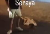 Screenshot wanita yang diduga melompat dari lantai 6 salah satu hotel di Seraya, Kota Batam, Sabtu (3/8/2024). Matapedia6.com/Istimewa