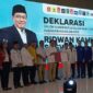 Sebanyak 12 partai usung pasangan calon gubernur dan wakil gubernur Ridwan Kamil (RK) - Suswono di Pilkada Jakarta 2024, deklarasi digelar di The Sultan Hotel, Senayan, Jakarat, Senin (19/8/2024). Matapedia6.com/Istimewa