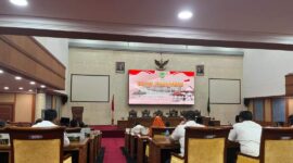 Rapat paripurna DPRD Batam, Kamis (5/9). Foto:Dendi/matapedia