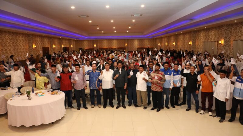 Deklarasi dukungan warga Nongsa. Foto:Istimewa