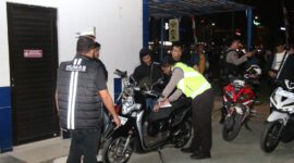 Jajaran Polresta Barelang, bersama polsek di Kota Batak gelar Razia cipta  kondisi dan amankan 131 motor pengguna knalpot brong, Minggu (1/9/1014). Matapedia6.com/ Dok Polres