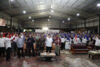 Relawan Sei Beduk siap memenangkan Rudi-Rafiq. Foto:Ist