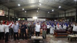 Relawan Sei Beduk siap memenangkan Rudi-Rafiq. Foto:Ist