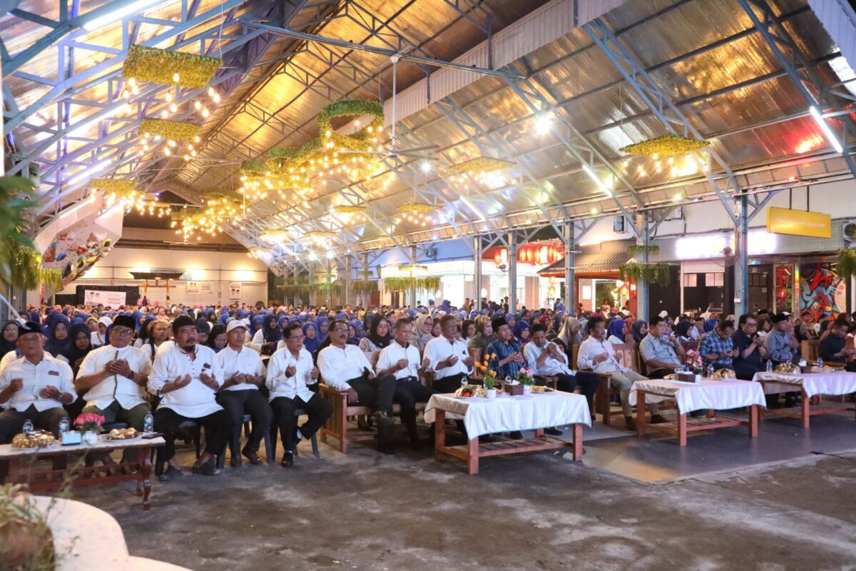 Ribuan relawan Batu Aji dukung Rudi-Rafiq. Foto;DN/matapedia
