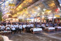 Ribuan relawan Batu Aji dukung Rudi-Rafiq. Foto;DN/matapedia