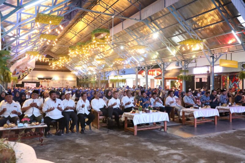 Ribuan relawan Batu Aji dukung Rudi-Rafiq. Foto;DN/matapedia