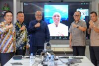 Serah terima jabatan. Foto:Ist