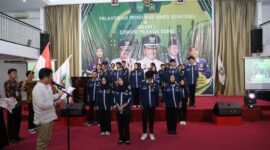 Rudi lantik mahasiswa dan ajak kontribusi bangun Kepri, Sabtu (7/9). Foto;Ist/matapedia