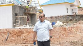 Pembangunan rumah warga di Rempang Eco-City. Foto:Dok/Humas BP Batam