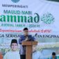 Calon Wakil Gubernur Kepri  (Cawagub)  Kepri 2024, Nyanyang Harris Pratamura, menghadiri Peringatan Maulid Nabi Muhammad SAW 1446 H/2024 M bersama Himpunan Keluarga Serasan (HKS) Tanjungpinang, (16/9/2024). Matapedia6.com/Dok Nyanyang.