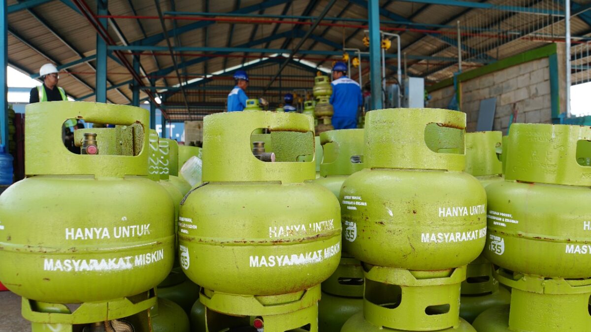 Gas elpiji untuk masyarakat. Foto:Ist