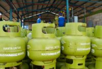 Gas elpiji untuk masyarakat. Foto:Ist