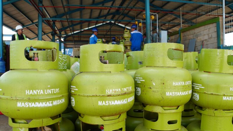 Gas elpiji untuk masyarakat. Foto:Ist