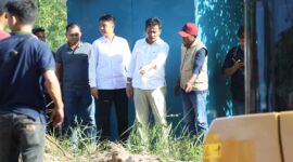 Kepala BP Batam tinjau lokasi pemasaran di Putra Jaya, Rabu (18/9). Foto:Dok/BP Batam