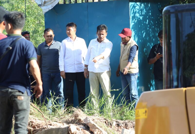 Kepala BP Batam tinjau lokasi pemasaran di Putra Jaya, Rabu (18/9). Foto:Dok/BP Batam