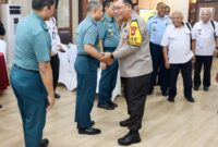 Kapolda Kepri Irjen Pol Yan Fitri Halimansyah sambut kedatangan Sekretaris Jenderal Dewan Ketahanan Nasional (Wantannas) RI kunjungan kerja ke Polda Kepri, Rabu (18/9/2024). Matapedia6.com/Dok Humas Polda