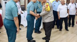 Kapolda Kepri Irjen Pol Yan Fitri Halimansyah sambut kedatangan Sekretaris Jenderal Dewan Ketahanan Nasional (Wantannas) RI kunjungan kerja ke Polda Kepri, Rabu (18/9/2024). Matapedia6.com/Dok Humas Polda