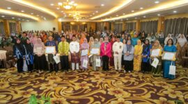 Wakil gubernur Kepri Marlin Agustina dan Sekda Batam Jefridin. Foto:Ist