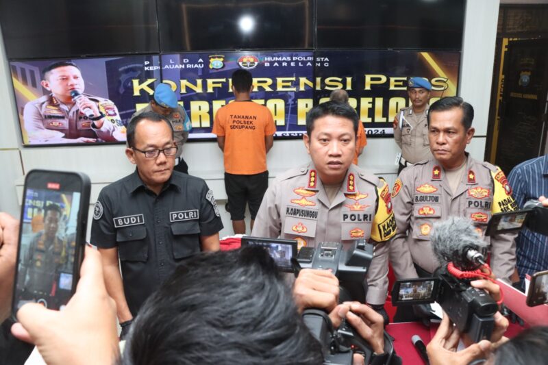 Kapolresta Barelang, Kombes Pol Heribertus Ompusunggu