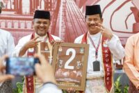 Pasangan Rudi-Aunur nomor 2 di Pilgub Kepri. Foto:Ist