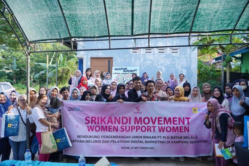 Srikandi PLN Batam dukung pengembangan UMKM. Foto:Dok/Humas PLN-matapedia