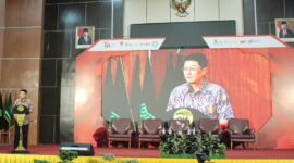 OJK saat gelar sosialisasi di Pekanbaru pada Jumat (27/9). Foto:Ist