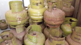 Gas elpiji di salah satu pangkalan wilayah Sagulung, Selasa (17/9/2024). Foto:Zalfi/matapedia