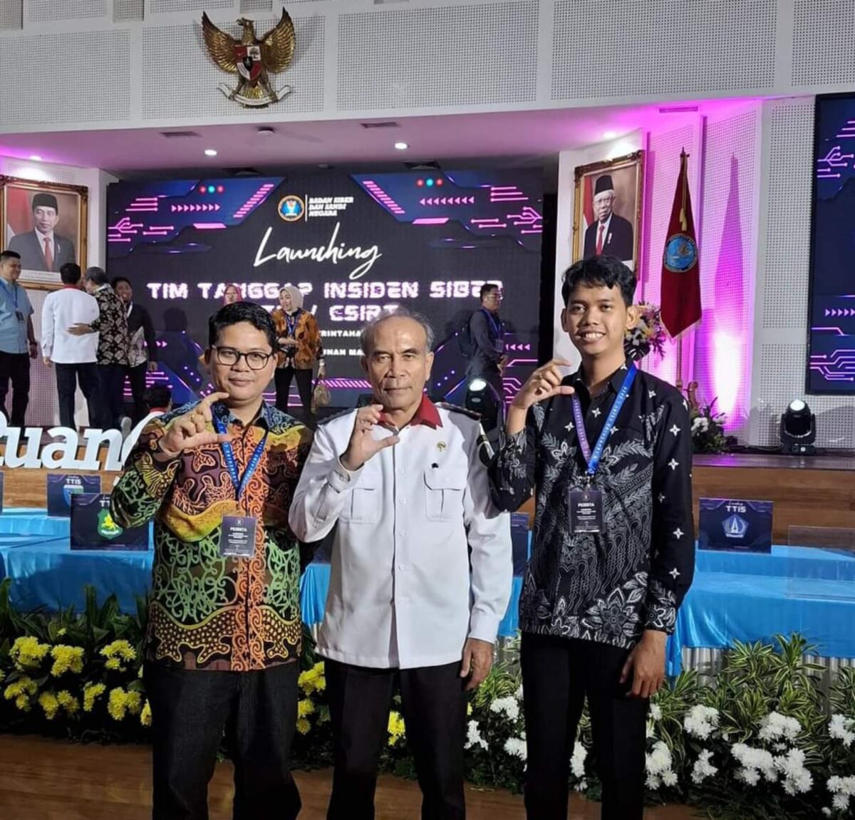 Kadis Kominfo Rudi kanan. Foto:Istimewa