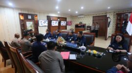 Rombongan SKK Migas saat silaturahmi dengan Kapolda Kepri Irjen Pol Yan Fitri Halimansyah di Kantor Kapolda Kepri, Senin (1/10/2024). Matapedia6.com/ Dok Humas Polda