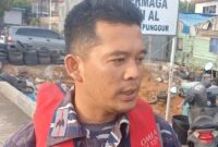 Kapten kapal Patroli Patkamla Lingga Pelda Novrianto.