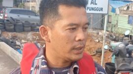 Kapten kapal Patroli Patkamla Lingga Pelda Novrianto.