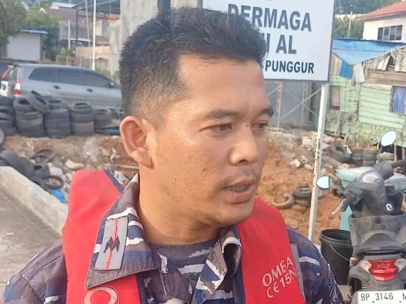 Kapten kapal Patroli Patkamla Lingga Pelda Novrianto.