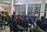 Warga Buana Central Park Minta Developer rapat mengenai kenaikan Iuran Lingkungan, Sabtu (5/10). Foto:Meizon/matapedia