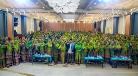 Plt Gubernur Kepri Marlin bersama NU pada Minggu (6/10). Foto:Ist