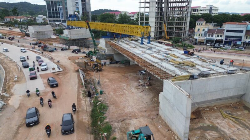 Flyover Sei Ladi Batam. Foto:Dok/Humas BP Batam