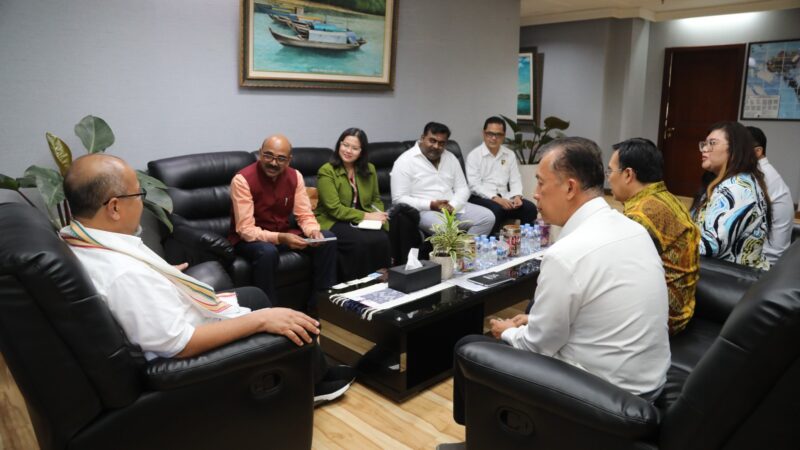Kunjungan Konsul Jenderal India di Medan ke BP Batam, Selasa (8/10). Foto:Dok/Humas BP