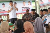 Calon wakil Gubernur nomor urut 1 Nyanyang Haris Pratamura kampanye dialogis yang dihadiri ratusan warga Kampung Melayu, Baru Besar, Rabu (9/9/2024). Matapedia6.com/Dok Agus