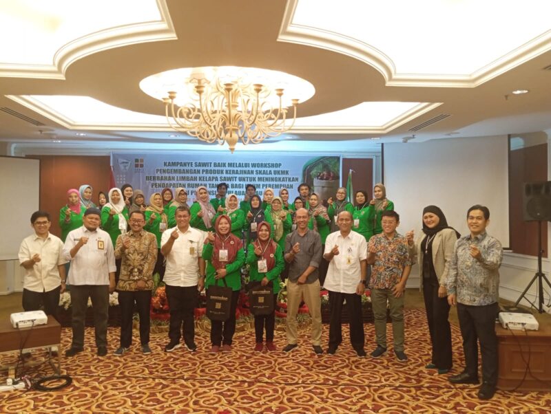 Asosiasi SAMADE gelar Workshop pengembangan produk kerajinan skala UMKM berbahan limbah kelapa sawit di Ballroom Moscow Hotel Harmoni One, Batam Center, Kota Batam, Rabu (9/10/2024). Matapedia6.com/Istimewa