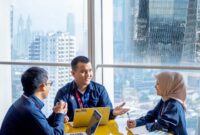 Karyawan Telkom. Foto:Istimewa